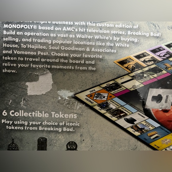 Breaking Bad Monopoly Board Game Collector’s Edition New Open Box USAopoly 2020 - Picture 6 of 6